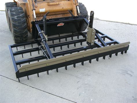 best landscape rake for skid steer|landscaping attachments for skid steer.